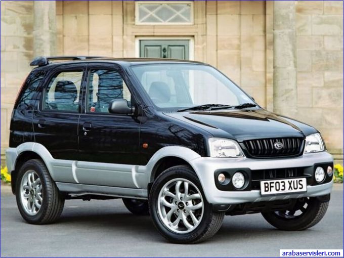 Daihatsu Terios относят к миниавтомобилям класса SUV. Помимо него, компания выпускает еще и Daihatsu Trevis. 